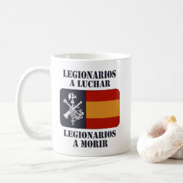 Caneca De Café Legionários a lutar 2