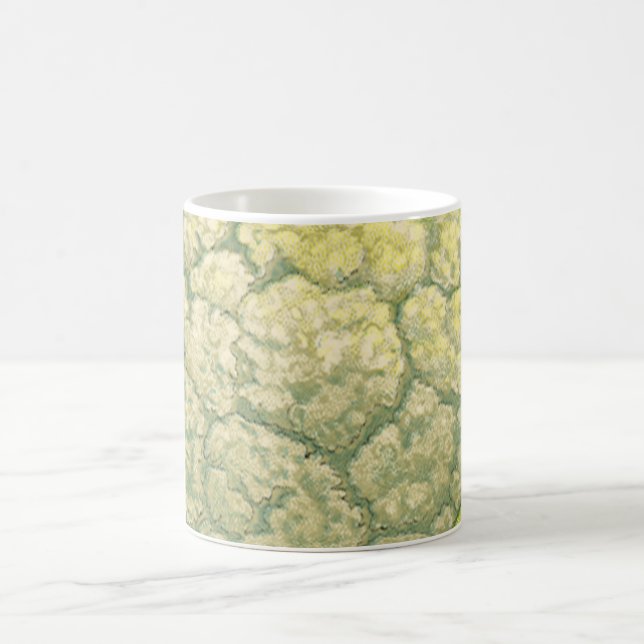 Caneca De Café Legumes Vegetais Comida Antiga Couve-Flor (Centro)