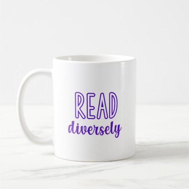 Caneca De Café Leia Diversamente (Esquerda)