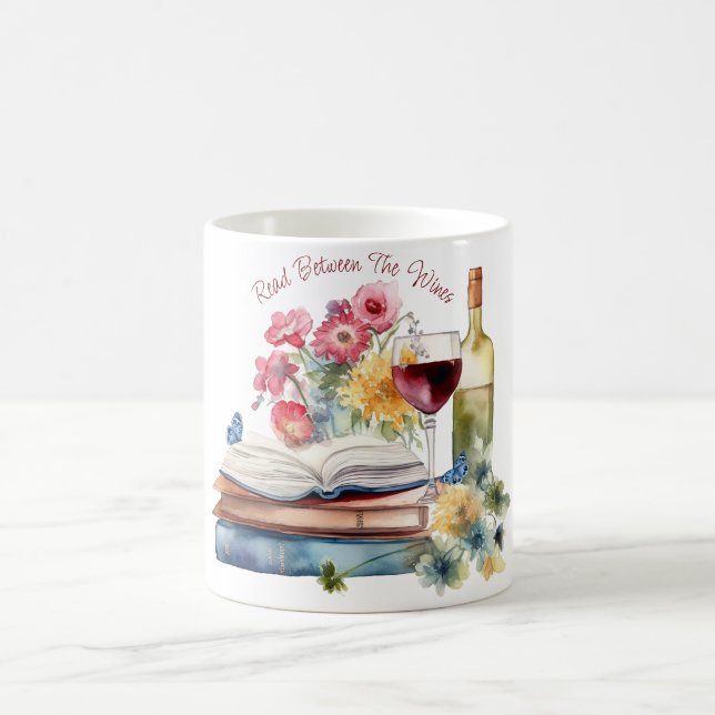 Caneca De Café Leia Entre os Vinhos (Centro)