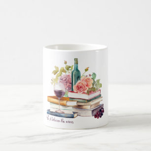 Caneca De Café Leia Entre os Vinhos