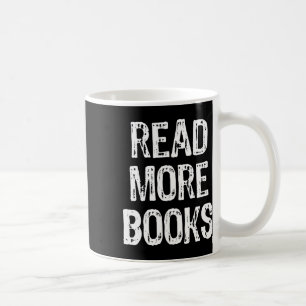 Caneca De Café Leia Mais Livros Lendo Amantes Leitores Presente N