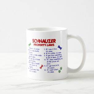 Caneca De Café Leis 2 da propriedade do SCHNAUZER