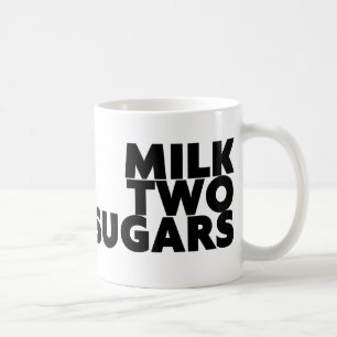 CANECA DE CAFÉ LEITE 2 AÇÚCARES