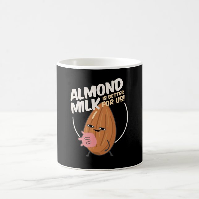 Caneca De Café Leite De Amêndoa Melhor Para O Leite Nos Vegetaria (Centro)