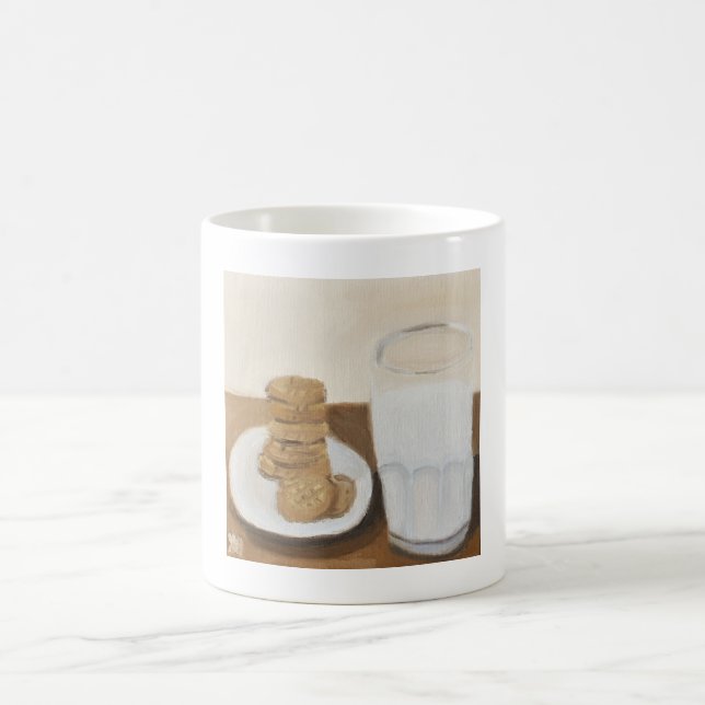 Caneca De Café Leite e cookies (Centro)