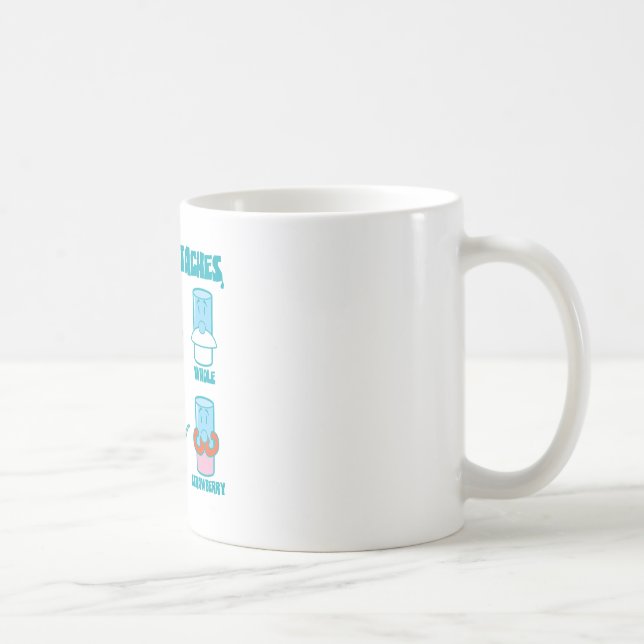 Caneca De Café Leite Mustaches (Direita)