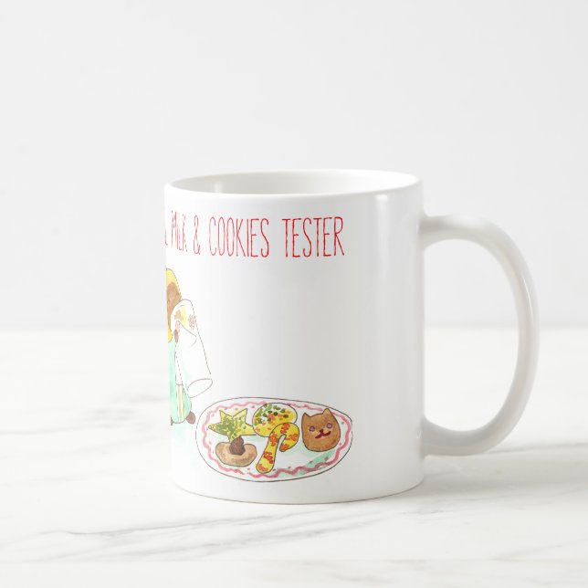 Caneca De Café Leite Oficial e Cookies Tester (Direita)