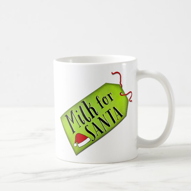 Caneca De Café Leite para o papai noel (Direita)