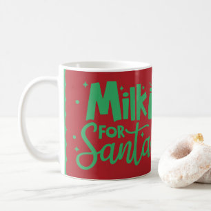 Caneca De Café Leite para Papais noeis Natal Vermelho e Verde Nat