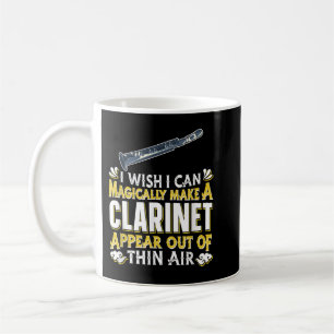 Caneca De Café Leitor Clarinet - Instrumen Magic Woodwind