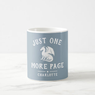 Caneca De Café Leitor de Fantasia Amante de Livros Personalizado
