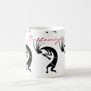 Caneca De Café Leitor de flauta Kokopelli Thunder_Cove