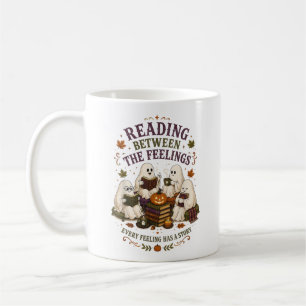 Caneca De Café Leitores Fantasmas Entre os Sentimentos