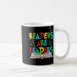 Caneca De Café Leitores são líderes amante de livros professor cr