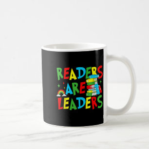 Caneca De Café Leitores são líderes amante de livros professor cr