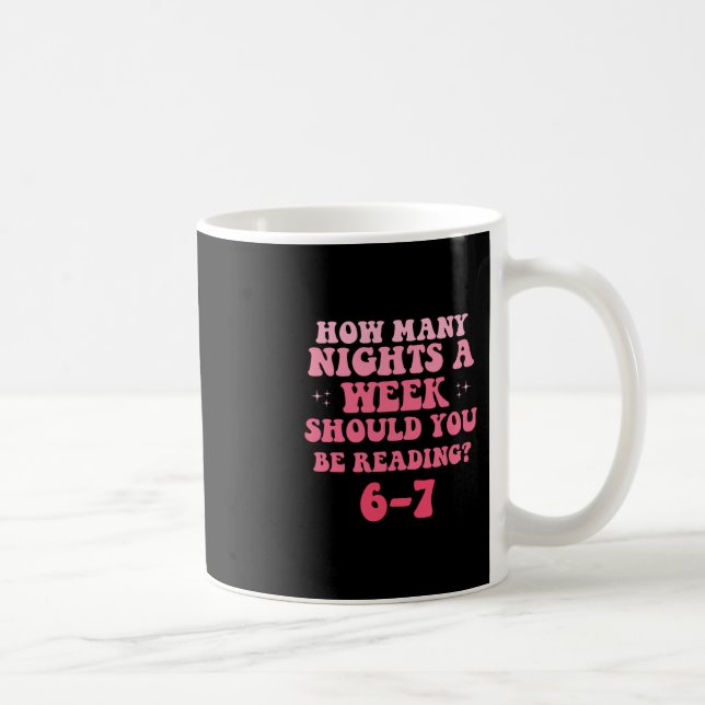 Caneca De Café Leitura 67 Meme Professor de Inglês Engraçado Six  (Direita)