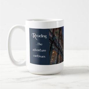 Caneca De Café Leitura, a aventura continua