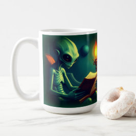 CANECA DE CAFÉ LEITURA ALIENE