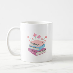 Caneca De Café Leitura de Comida do Livro