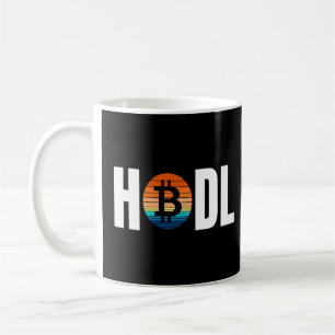 Caneca De Café Leitura de Criptomoeda de Texto de Criptomoeda de