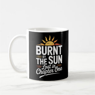 Caneca De Café Leitura de Sol Queimado e Reprodução de Cotação Pr
