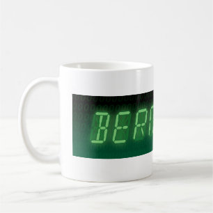 Caneca De Café Leitura Digital Bernie Sanders