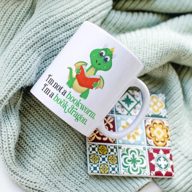 Caneca De Café Leitura Engraçada de Livros - Bookworms (Criador carregado)