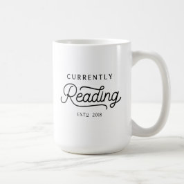 Caneca De Café Leitura Estabelecida Em 2018
