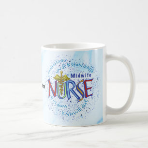 Caneca De Café Lema da Enfermeira Parteira