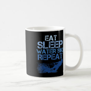 Caneca De Café Lema de Entusiasta de Esqui Aquático