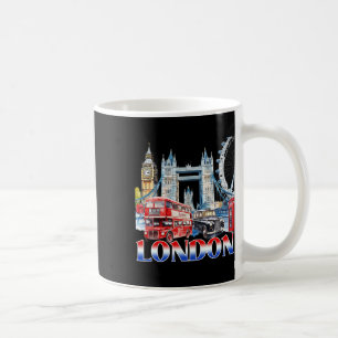 Caneca De Café Lembrança da Cidade de Londres Vibração de Férias