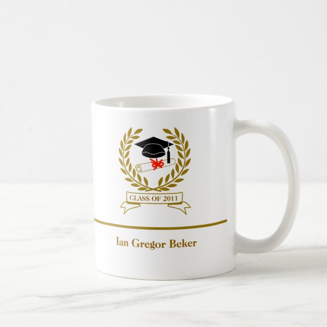 Caneca De Café Lembrança da graduação (Direita)