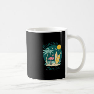 Caneca De Café Lembrança De Cancun México Família Correspondente