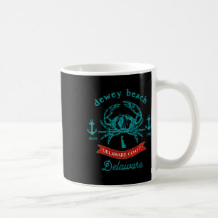 Caneca De Café Lembrança de Férias de Pesca de Caranguejo em Dewe