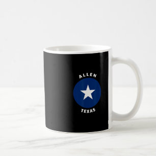 Caneca De Café Lembrança de Viagem Férias no Alvo Allen Texas Tx