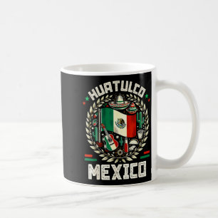 Caneca De Café Lembrança Huatulco bandeira do México cinco de mai