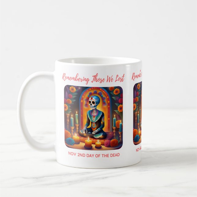 Caneca De Café Lembrando Aqueles Que Perdemos (Esquerda)