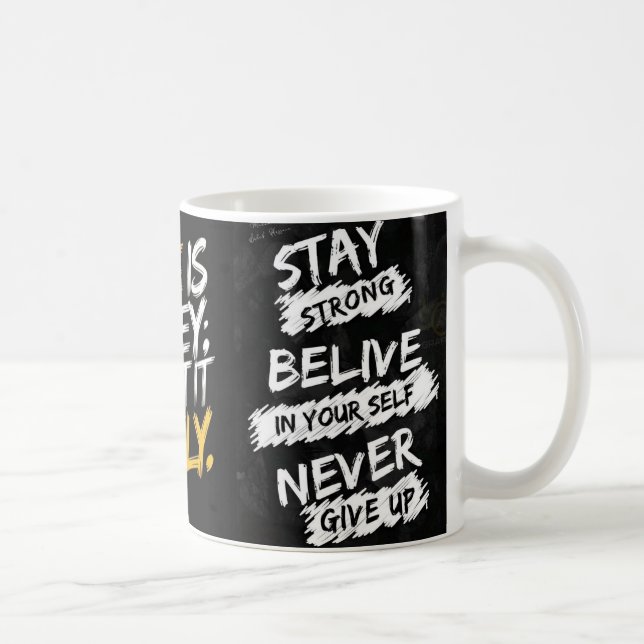 Caneca De Café Lembre-se, que o tempo é dinheiro... Benjamin Fran (Direita)