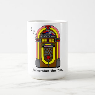 Caneca De Café Lembrem-se dos anos 60