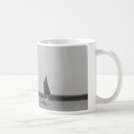 Caneca De Café Lembrete de Barcaça à Vela