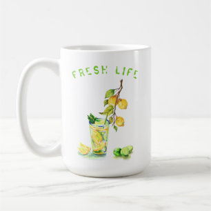 Caneca De Café Lemon Juice Bebe Lemons Mug