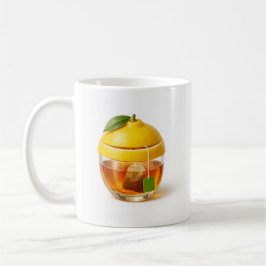 Caneca De Café Lemon tea glass Mug - Minimal kitchen design
