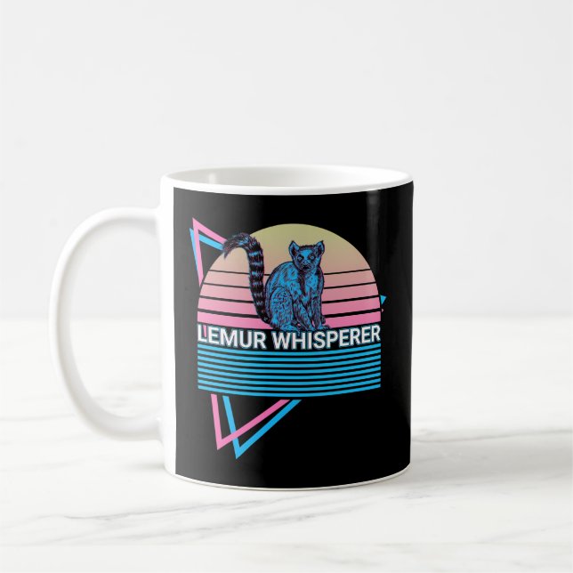 Caneca De Café Lemur Whisperer Lemur Whisperer Lemur Limur (Esquerda)