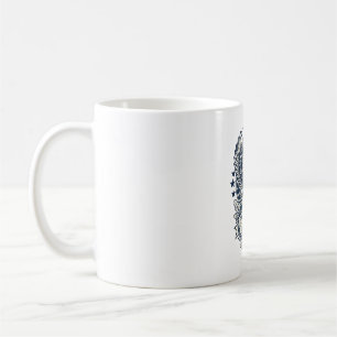 Caneca De Café Lenço Patriótico Rocker Old Glory Música Rock Meta