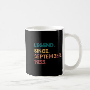 Caneca De Café Lenda 1955 Presentes de Aniversário de 70 Anos Par