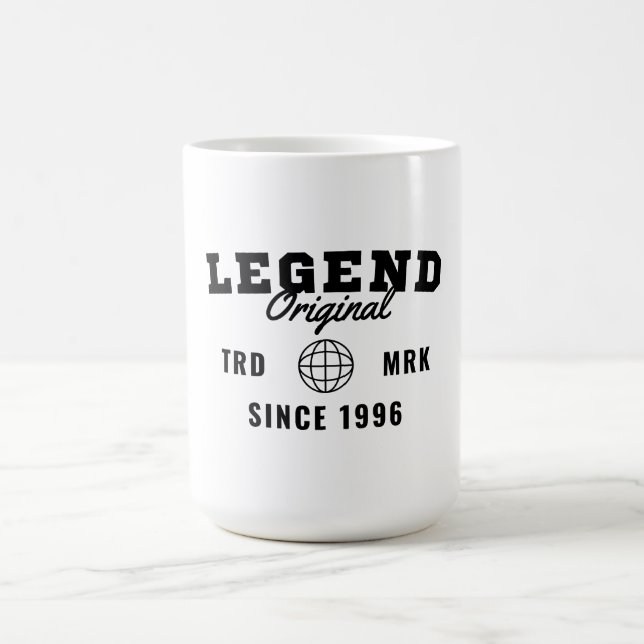 Caneca De Café Lenda Desde 1996 (Centro)