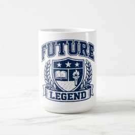 Caneca De Café Lenda do Futuro – Orgulho do Estudante Ambicioso