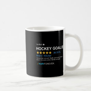 Caneca De Café Lenda do Goleiro de Hóquei no Gelo Masculino Patin