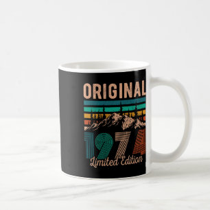 Caneca De Café Lendário Desde 1974 Aniversário Caminhadas Montanh